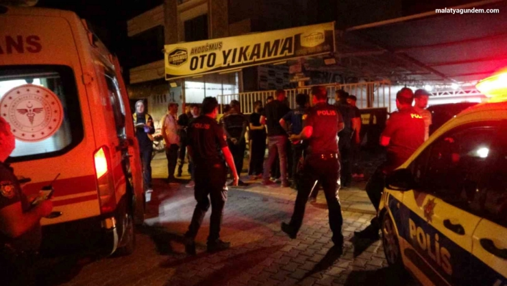 Malatya'da iş yerine silahlı saldırı: 1 yaralı