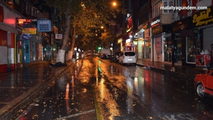 Malatya'da kısıtlama sessizliği