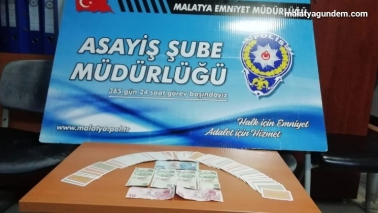 Malatya'da kumar baskını