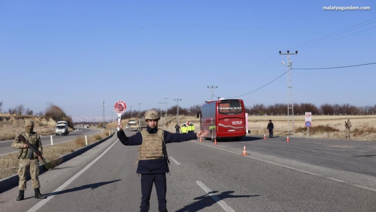 Malatya'da polis suçlulara göz açtırmıyor