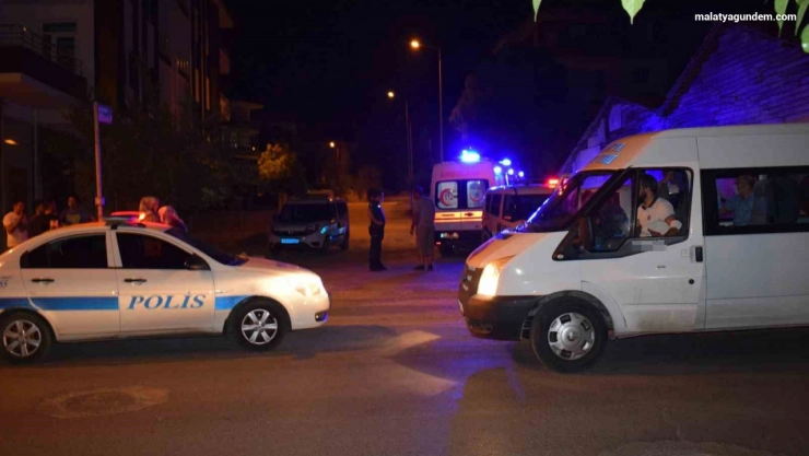 Malatya'da silahlı kavga: 1 yaralı