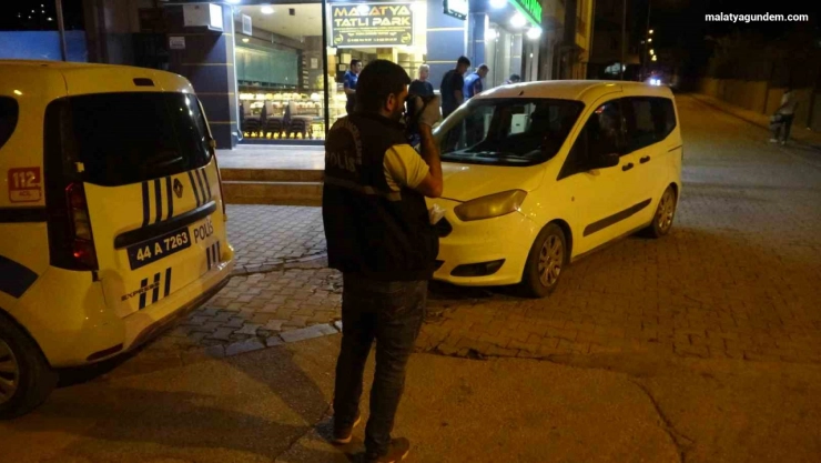 Malatya'da silahlı kavga: 1 yaralı