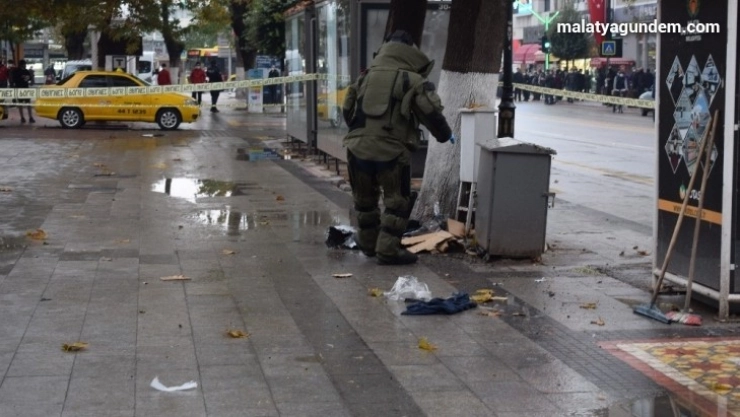 Şüpheli paket paniği