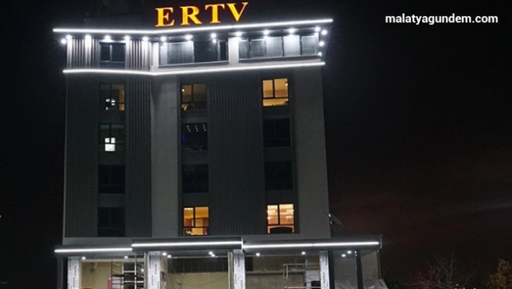 Malatya'da televizyon kanalında yangın