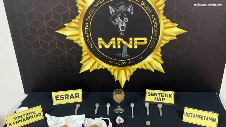 Malatya'da torbacı operasyonu: 3 tutuklama