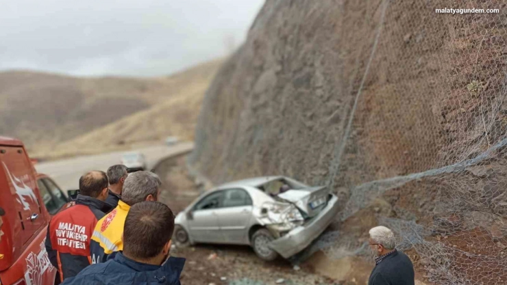 Trafik kazasında 1 kişi yaralandı