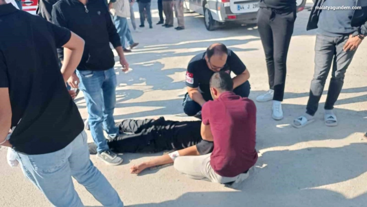 Trafik kazasında 1 kişi yaralandı