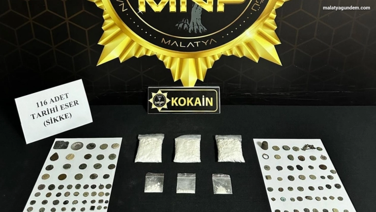 Malatya'da uyuşturucu operasyonu: 1 tutuklama