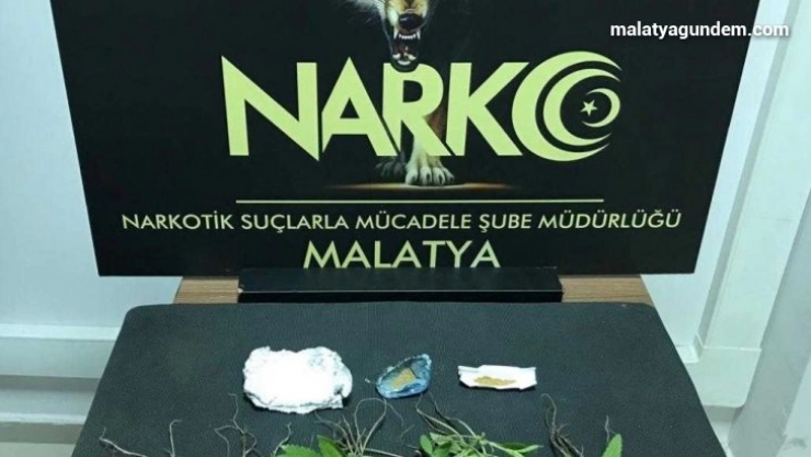 Malatya'da uyuşturucu operasyonu: 1 tutuklama