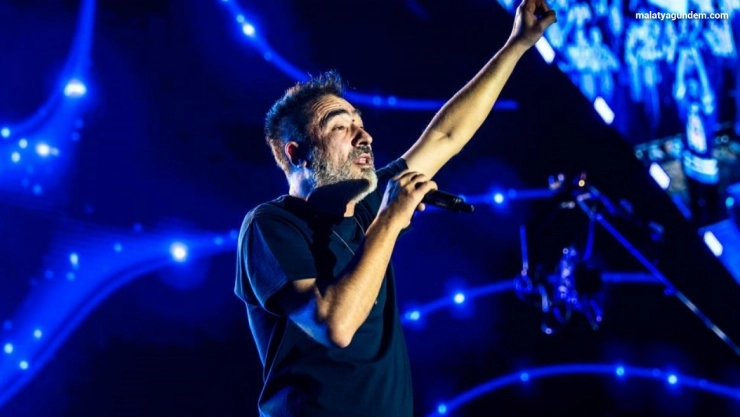 Malatya Kültür Yolu Festivali'nde Sagopa Kajmer sahne aldı