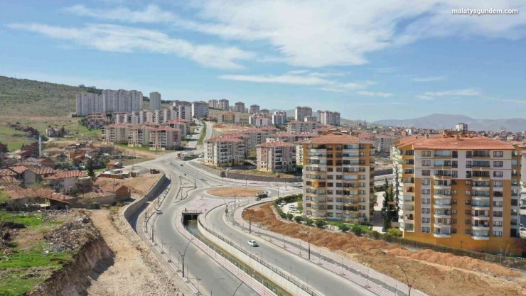 Malatya trafiğini rahatlatacak Güney Kuşak Yolu'nda sona gelindi