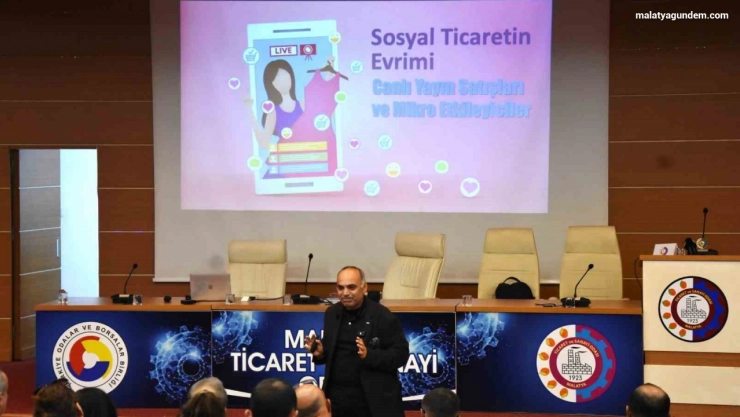 Malatya TSO'da 'E-Ticaret ve Yapay Zeka Konferansı' düzenlendi
