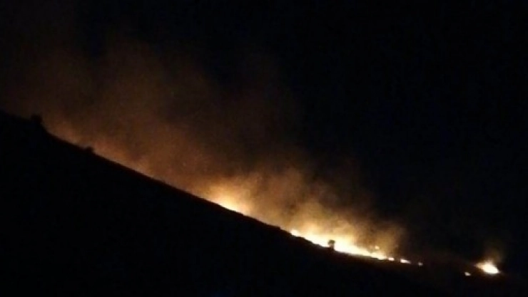 Malatya'da Korkutan Yangın