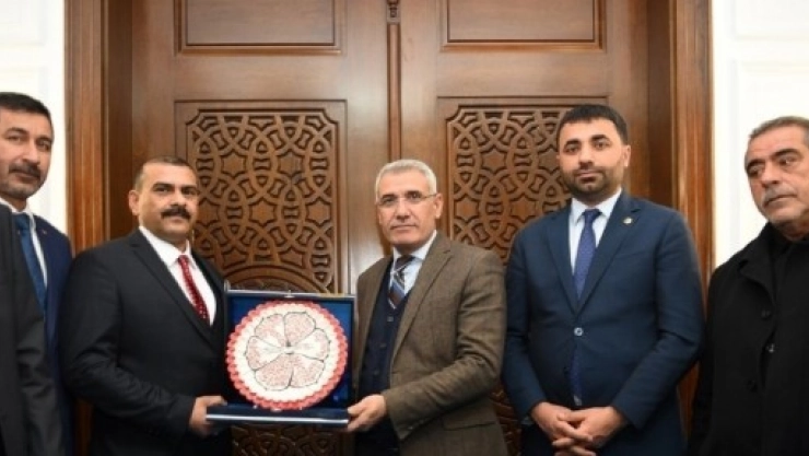 MHP'den Başkan Güder'e Ziyaret