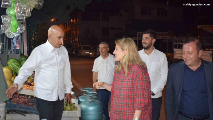 Milletvekili Ölmeztoprak Pütürge'de temaslarda bulundu