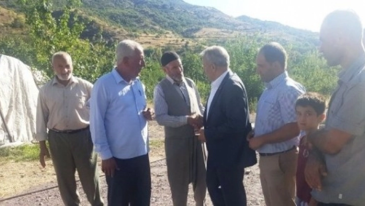 Milletvekili Şahin Kale İlçesini Ziyaret Etti