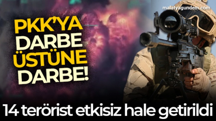 MSB: 'Fırat Kalkanı bölgesinde 14 terörist etkisiz hale getirildi'