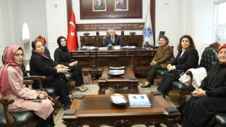 Muhtardan Başkan Güder'e Ziyaret