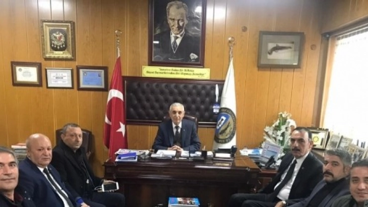 Oda Başkanlarından Geçmiş Olsun Ziyareti