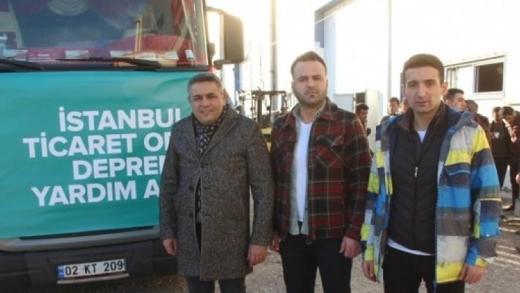 40 Tır Yardım Malzemesi Deprem Bölgesinde