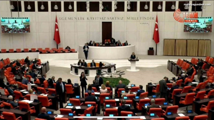 Ölmeztoprak TBMM Genel Kurulunda konuştu