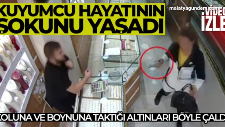 Para yerine silah çıkardı: Koluna ve boynuna taktığı altınları böyle çaldı