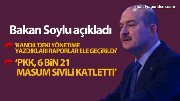 PKK, kurulduğu lanet günden beri 6 bin 21 masum sivili katletti