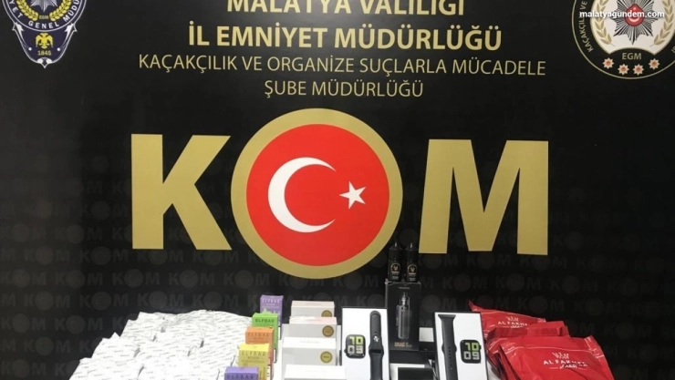 Polisten gümrük kaçağı ürünlere geçit yok