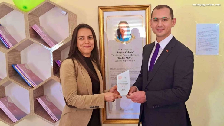 Pütürge Çok Programlı Anadolu Lisesi kütüphaneye kavuştu