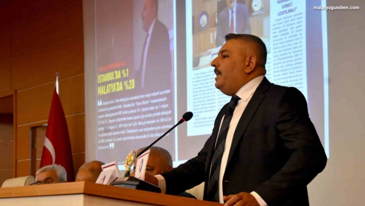 Sadıkoğlu: 'Bu şehir 16 ay imar bekledi, yerinde dönüşüm süresi uzatılmalıdır'