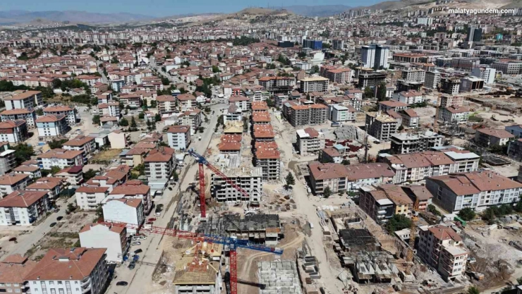 Salköprü Mahallesi'nde yeni konutlar yükseliyor