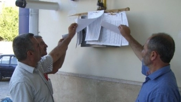 Seçmen Listeleri Askıya Çıkarıldı