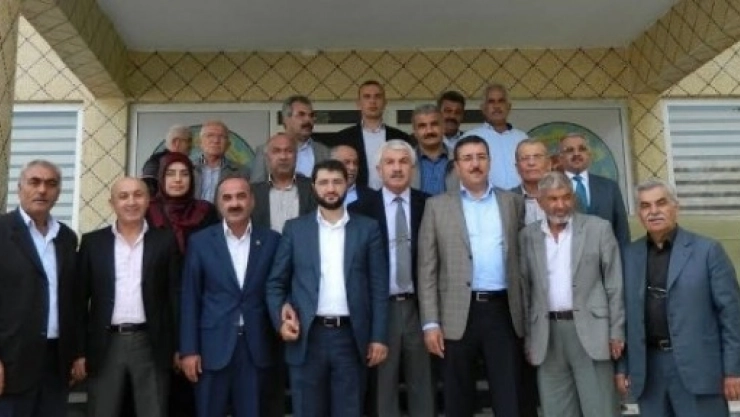 Tüfenkci Ve Önalan, Akçadağ İlçesini Ziyaret Etti