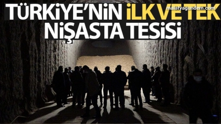 Türkiye'nin ilk ve tek nişasta tesisi üretimini sürdürüyor