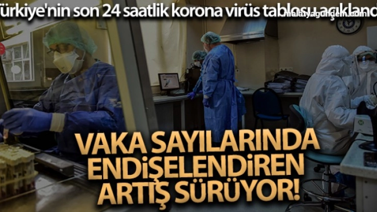 Vaka sayılarında endişelendiren artış sürüyor