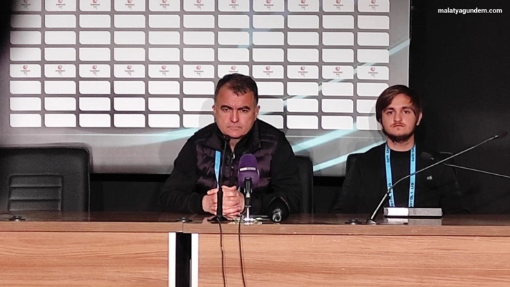 Yeni Malatyaspor - Ümraniyespor karşılaşmasının ardından