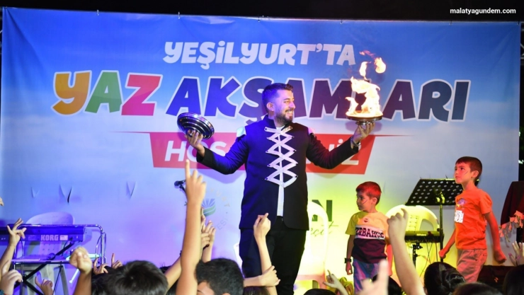 Yeşiltepe, 'Yeşilyurt'ta Yaz Akşamları' ile şenlendi
