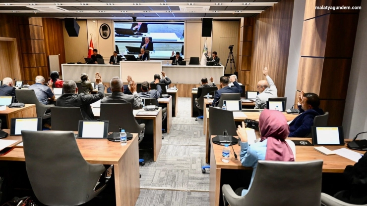 Yeşilyurt Belediye Meclisi Mayıs ayı toplantısını yaptı