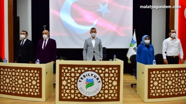 Yeşilyurt Belediye Meclisinde imar görüşüldü