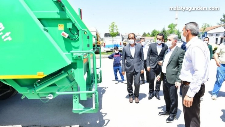 Yeşilyurt Belediyesi araç filosuna 6 takviye
