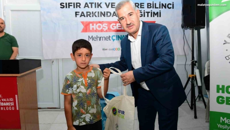 Yeşilyurt Belediyesi'nden Sıfır atık ve çevre bilinci programı