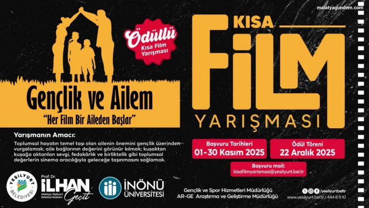 Yeşilyurt'ta ailelerin hikayesi perdeye taşınıyor