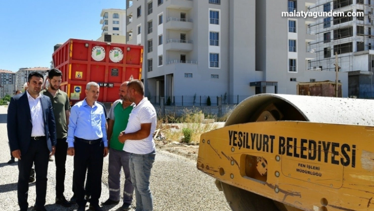 Yeşilyurt'ta bu yıl hedef 80 kilometre