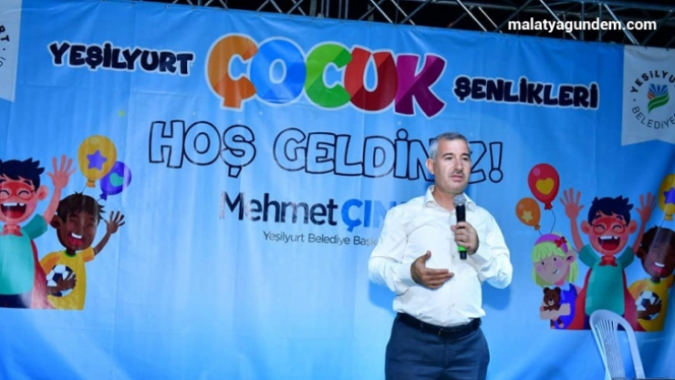 Yeşilyurt'ta Çocuk Şenliği heyecanı