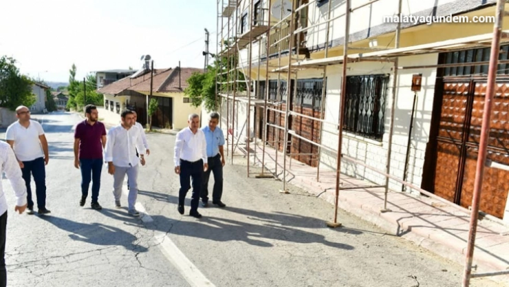 Yeşilyurt'un tarihi sokakları turizme kazandırılıyor