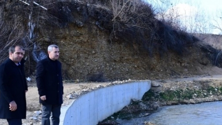 Yeşilyurt'daki Dereler Islah Edilecek