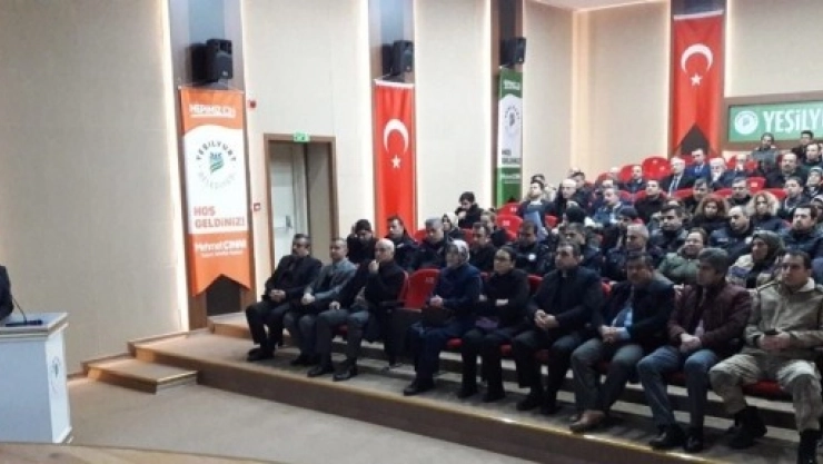 Yeşilyurt'ta Kamu Çalışanlarına Anlatıldı