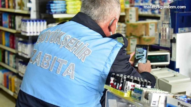 Zabıtadan ekiplerinden KDV denetimi