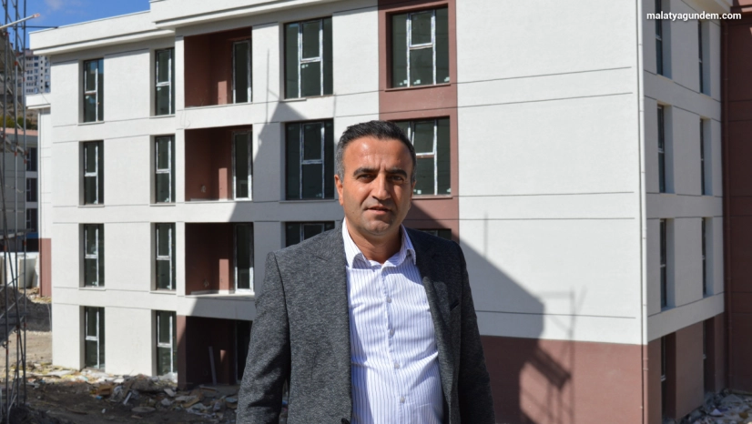 Akçadağ'da konut ve iş yeri inşaatlarında sona gelindi