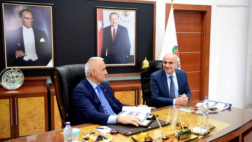 Bakan Ersoy'dan Başkan Er'e ziyaret